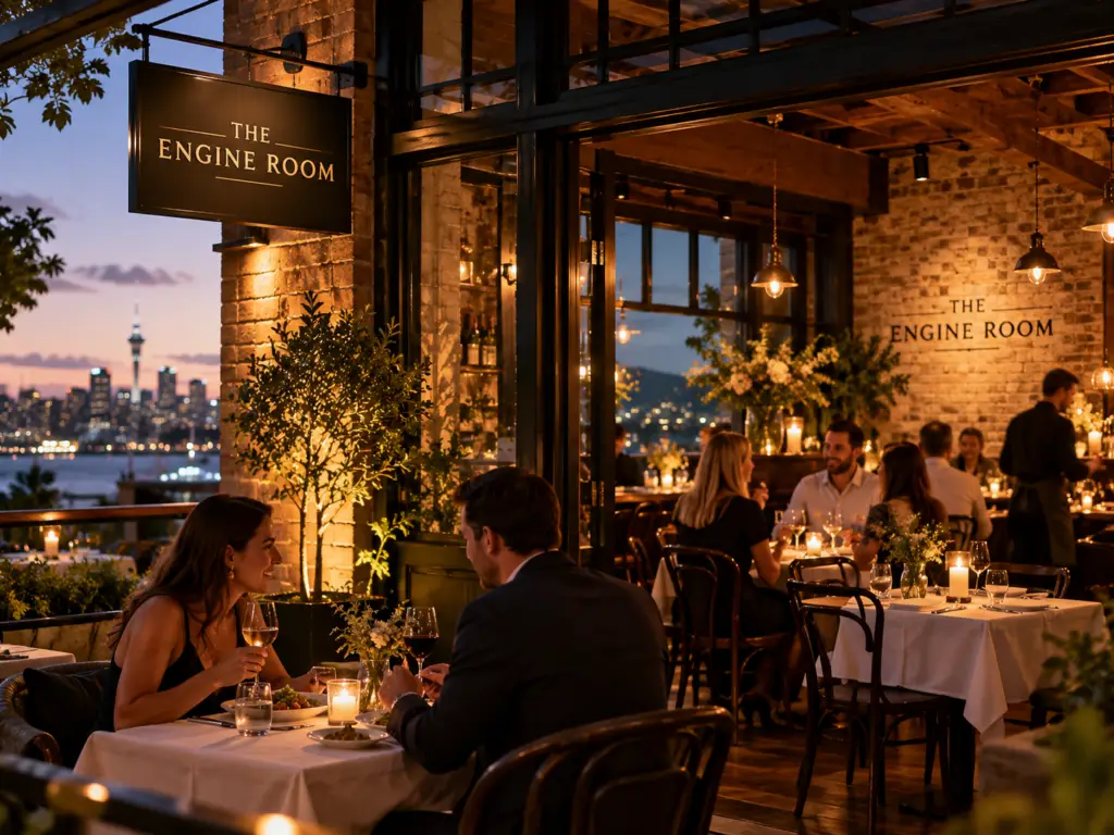 The Engine Room Restaurant in Northcote Point Auckland
