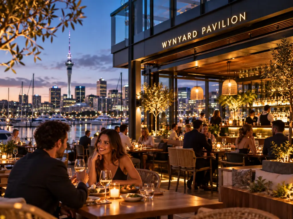 Wynyard Pavilion on Auckland Waterfront